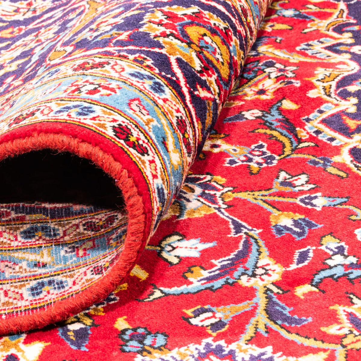 Tapis persan - Keshan - 380 x 248 cm - rouge