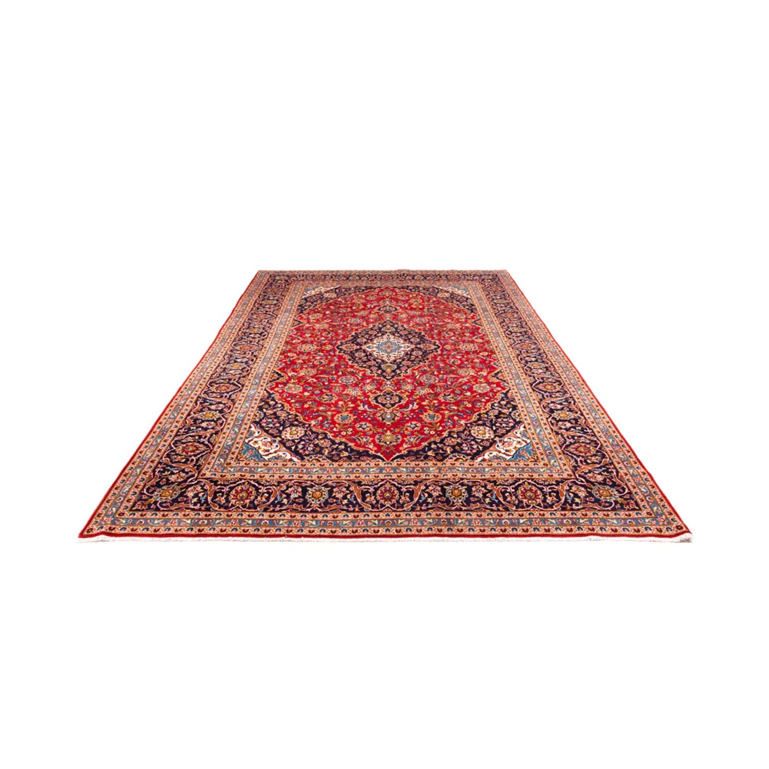 Tapis persan - Keshan - 380 x 248 cm - rouge