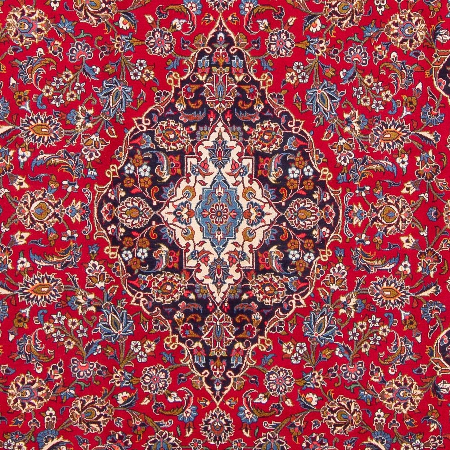 Tapis persan - Keshan - 378 x 250 cm - rouge