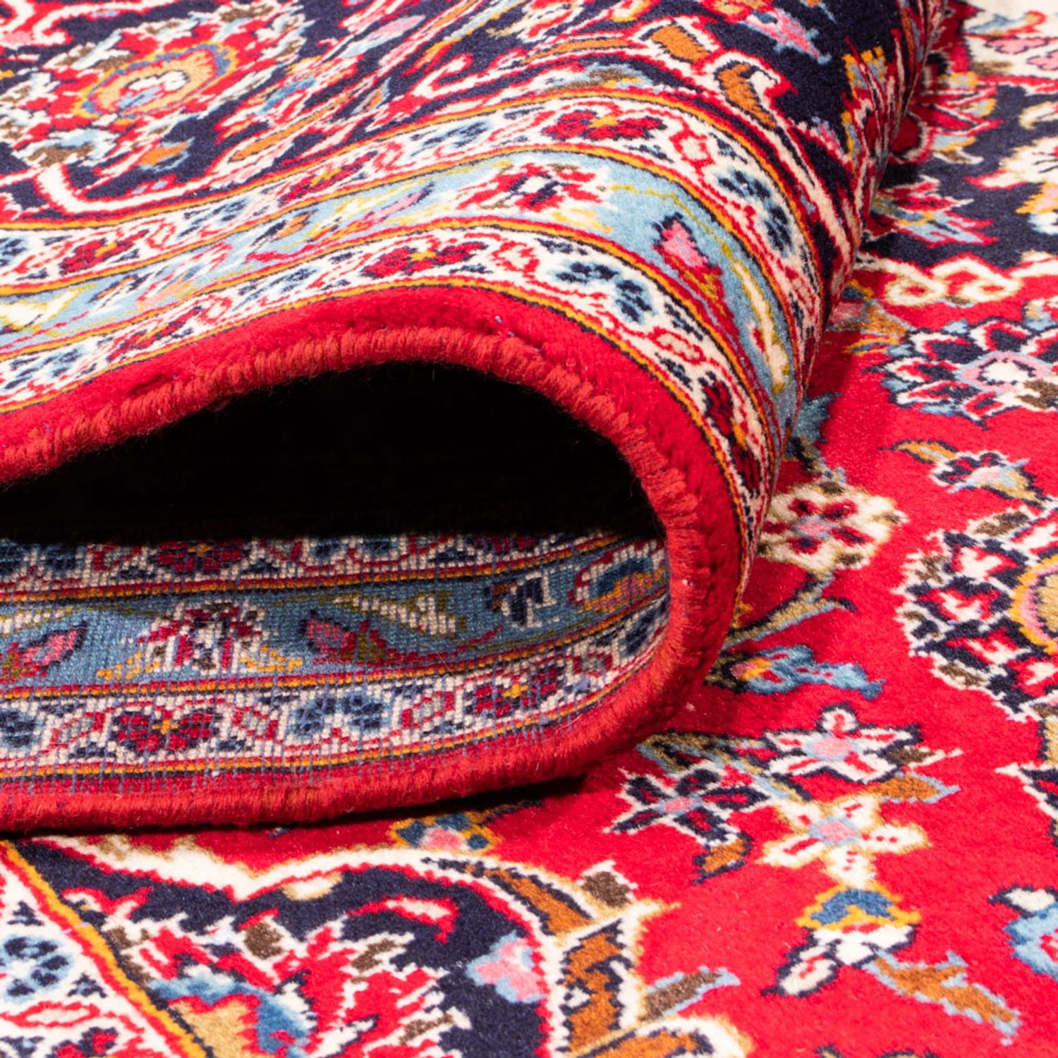 Tapis persan - Keshan - 370 x 258 cm - rouge