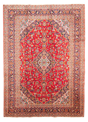 Tapis persan - Keshan - 377 x 269 cm - rouge