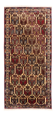Tapis persan - Nomadic - 165 x 75 cm - multicolore