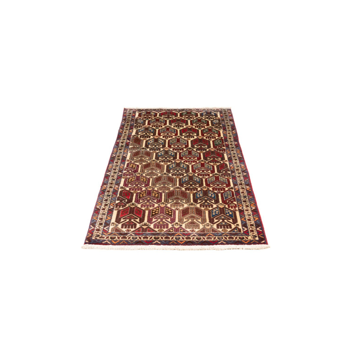Tapis persan - Nomadic - 165 x 75 cm - multicolore