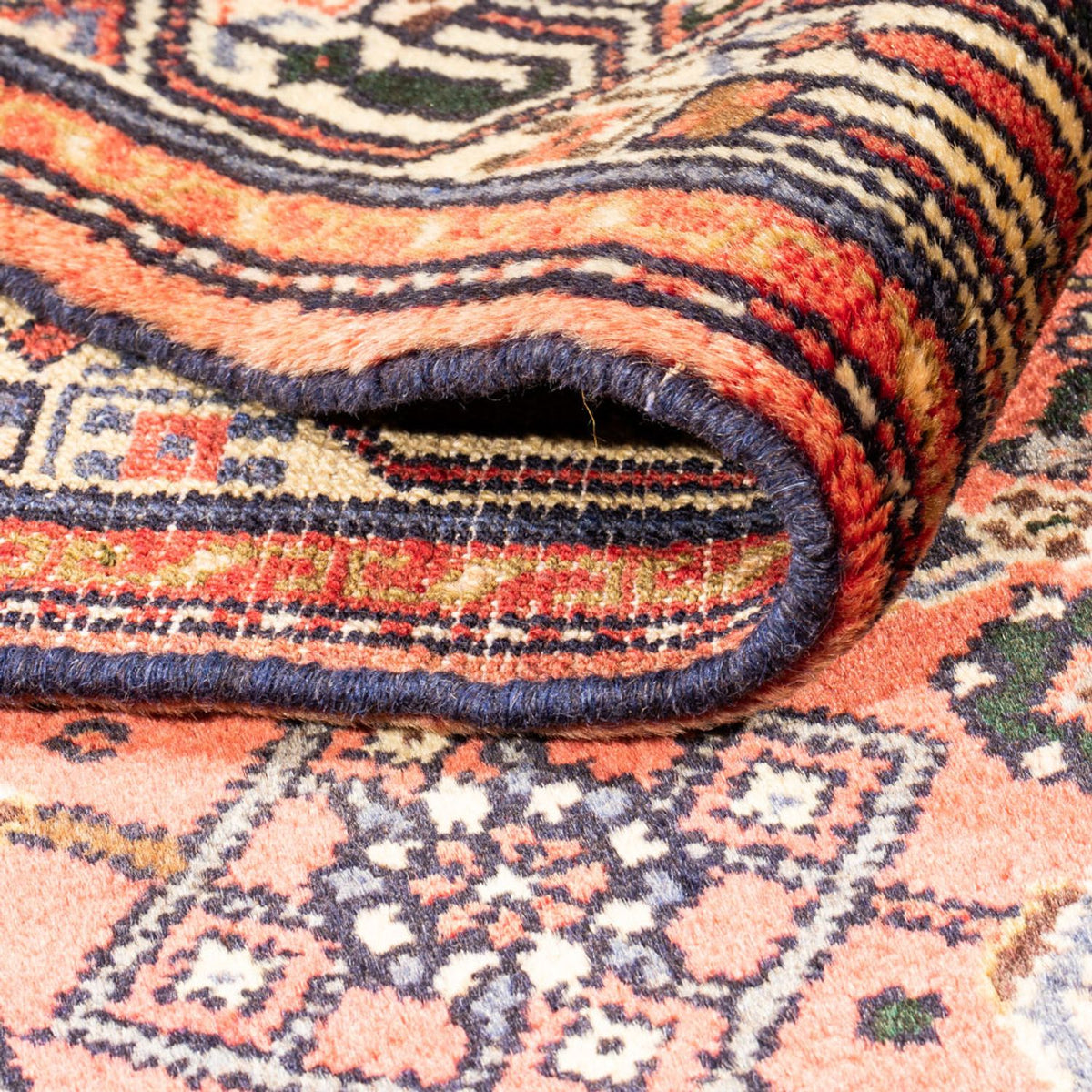 Tapis de couloir Tapis persan - Nomadic - 178 x 75 cm - rouge