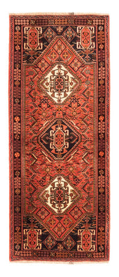 Tapis de couloir Tapis persan - Nomadic - 214 x 86 cm - rouge