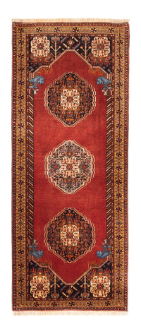 Tapis de couloir Tapis persan - Nomadic - 207 x 84 cm - rouge