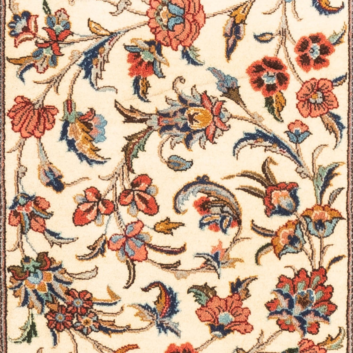 Tapis de couloir Tapis persan - Classique - 167 x 70 cm - crème