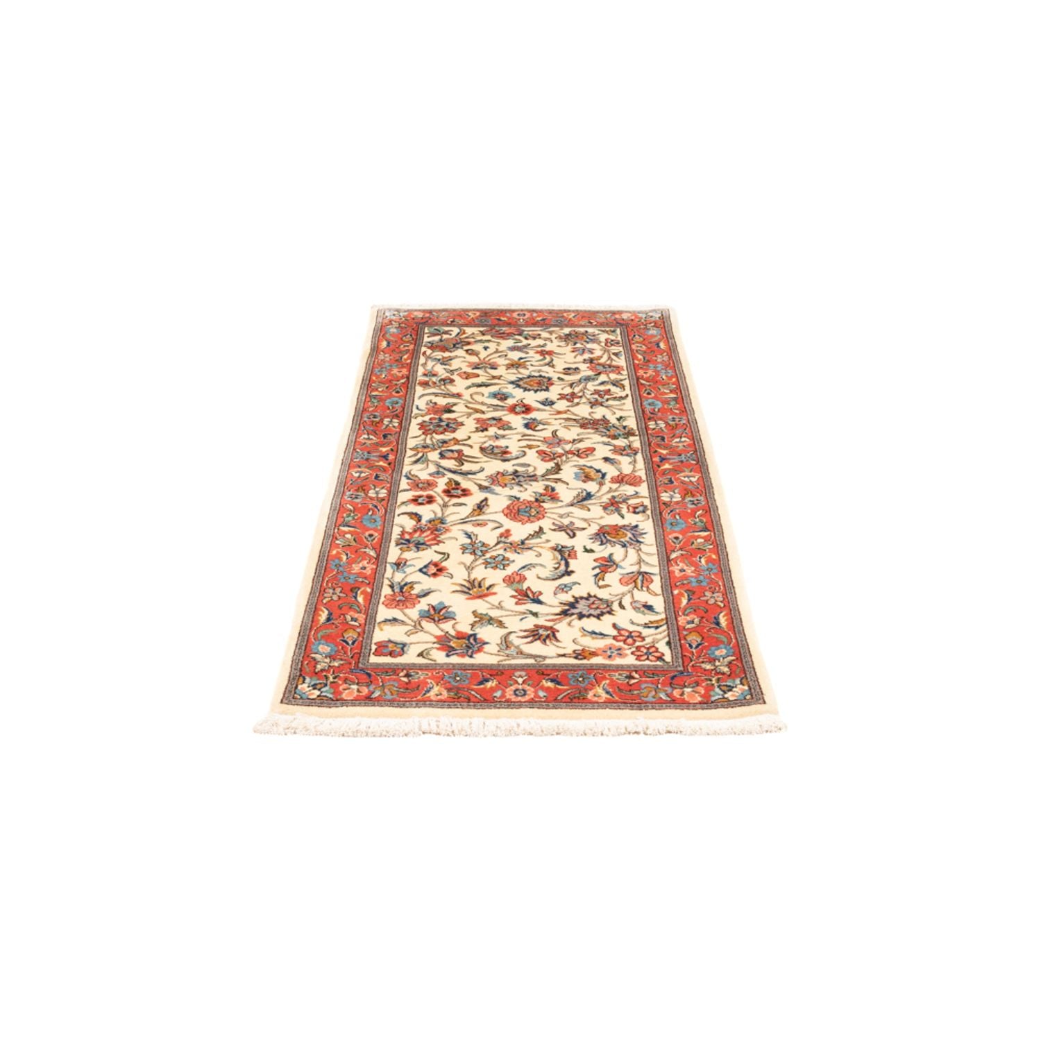 Tapis de couloir Tapis persan - Classique - 167 x 70 cm - crème