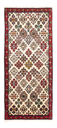 Tapis de couloir Tapis persan - Nomadic - 155 x 68 cm - crème