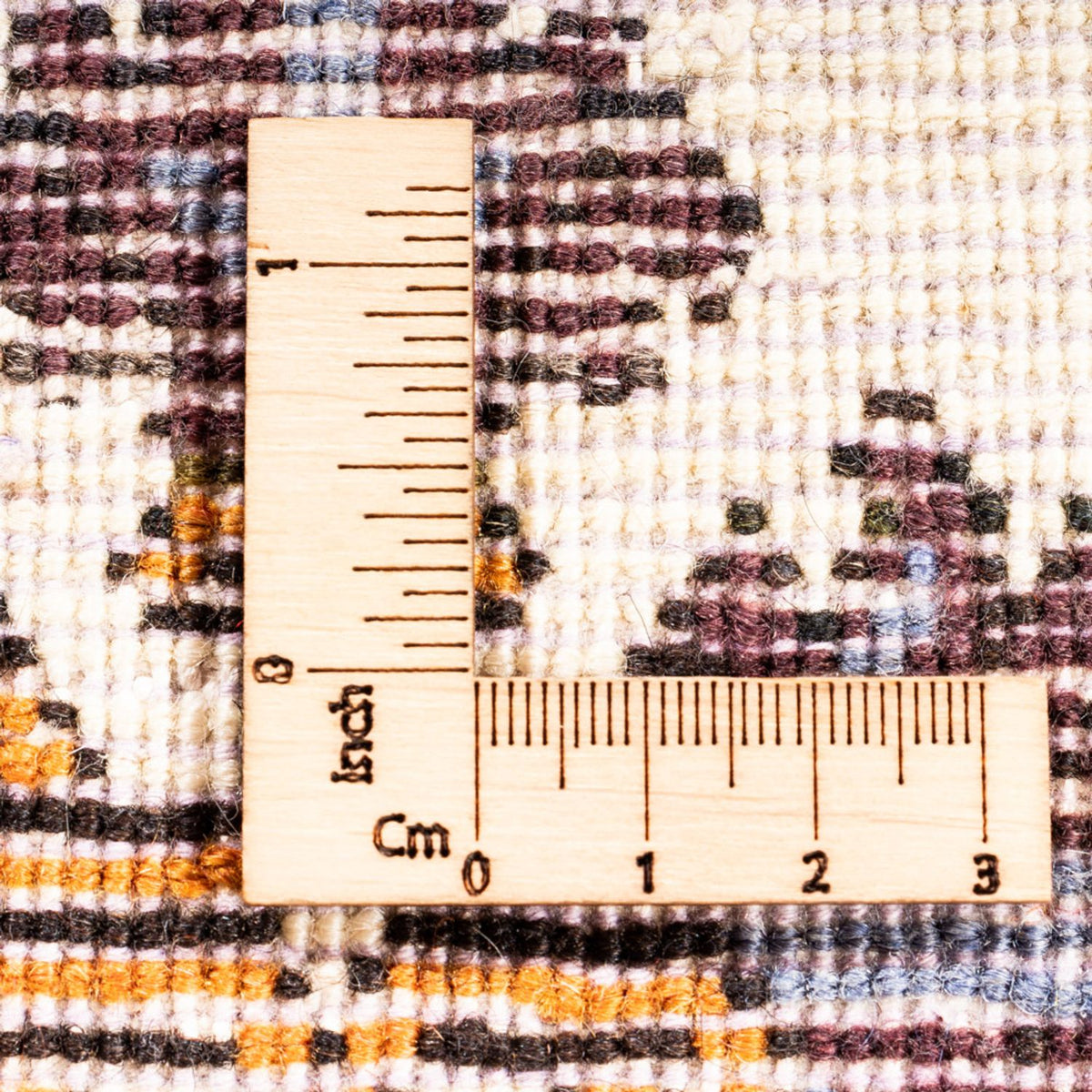 Tapis de couloir Tapis persan - Nomadic - 155 x 68 cm - crème