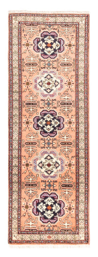 Tapis de couloir Tapis persan - Nomadic - 185 x 64 cm - saumon