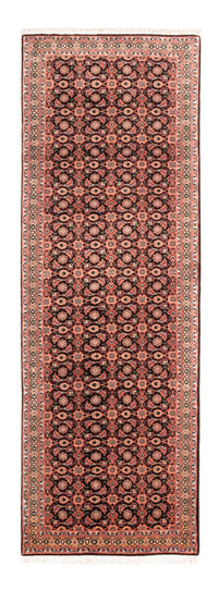Tapis de couloir Tapis persan - Tabriz - Royal - 198 x 67 cm - bleu foncé