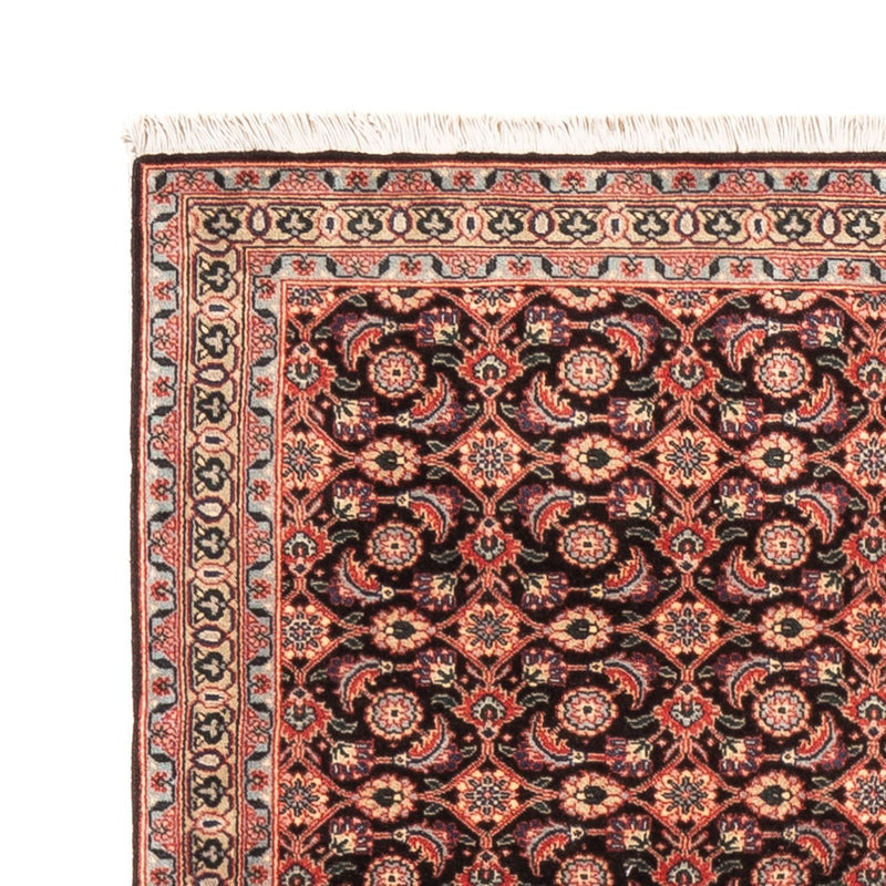 Tapis de couloir Tapis persan - Tabriz - Royal - 198 x 67 cm - bleu foncé