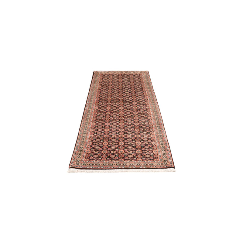 Tapis de couloir Tapis persan - Tabriz - Royal - 198 x 67 cm - bleu foncé