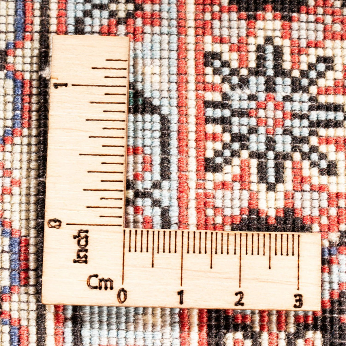 Tapis de couloir Tapis persan - Tabriz - Royal - 198 x 67 cm - bleu foncé