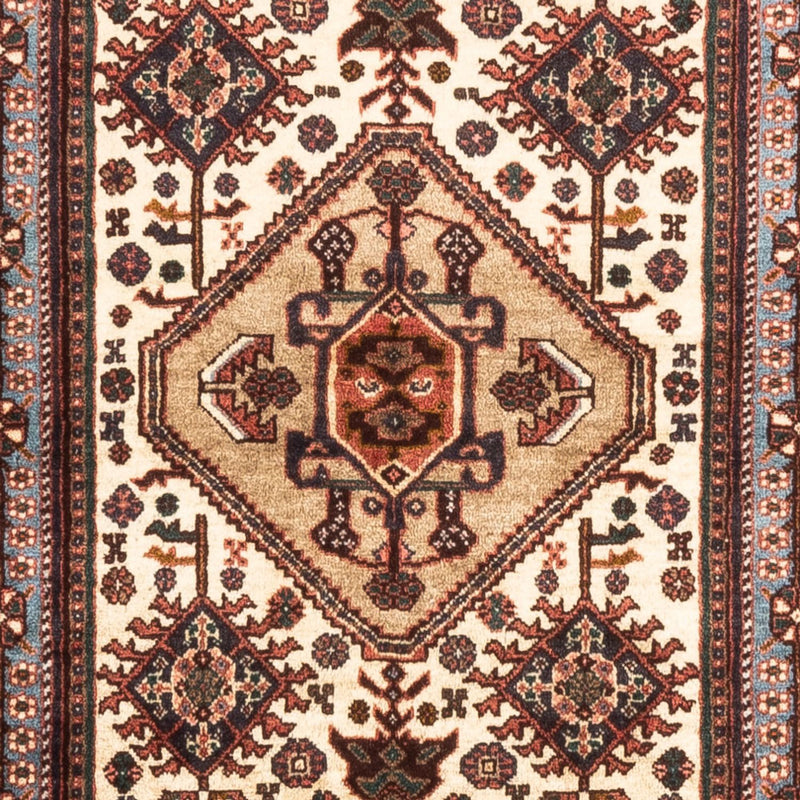 Tapis de couloir Tapis persan - Nomadic - 202 x 80 cm - crème