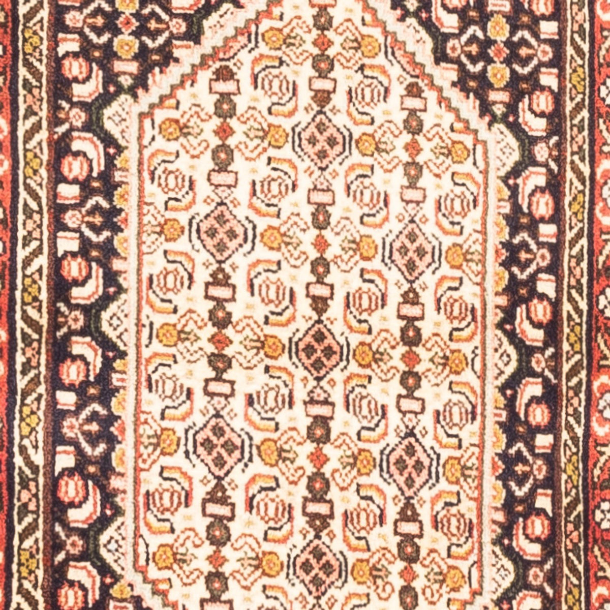 Tapis de couloir Tapis persan - Classique - 210 x 52 cm - crème