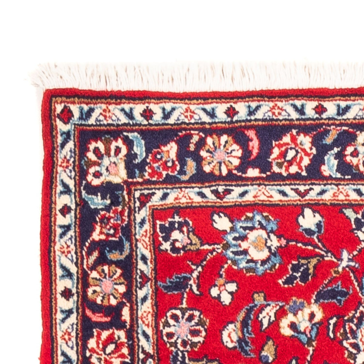 Tapis de couloir Tapis persan - Keshan - 190 x 72 cm - rouge