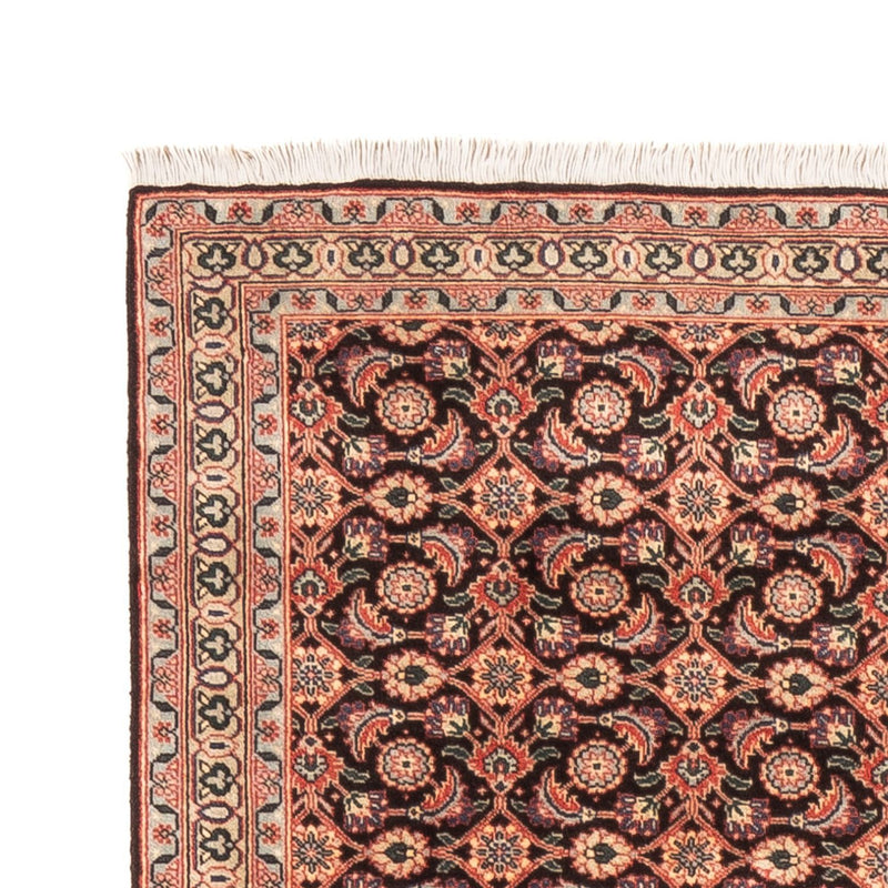 Tapis de couloir Tapis persan - Tabriz - Royal - 200 x 68 cm - bleu foncé