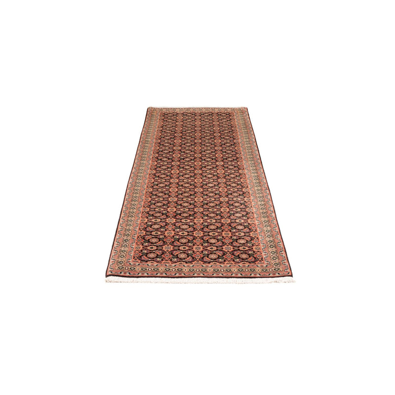Tapis de couloir Tapis persan - Tabriz - Royal - 200 x 68 cm - bleu foncé