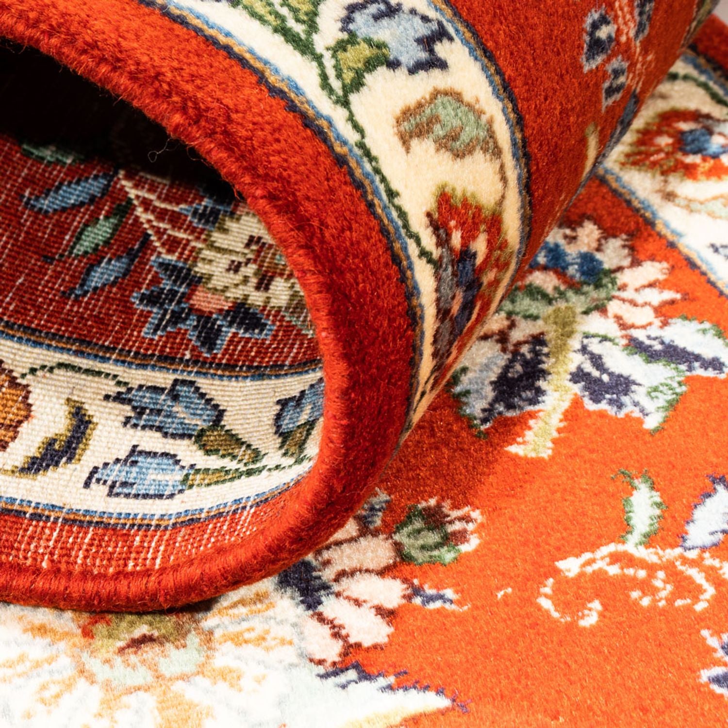Tapis de couloir Tapis persan - Classique - 188 x 60 cm - orange