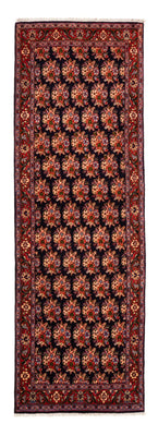 Tapis de couloir Tapis persan - Bidjar - 204 x 73 cm - bleu foncé