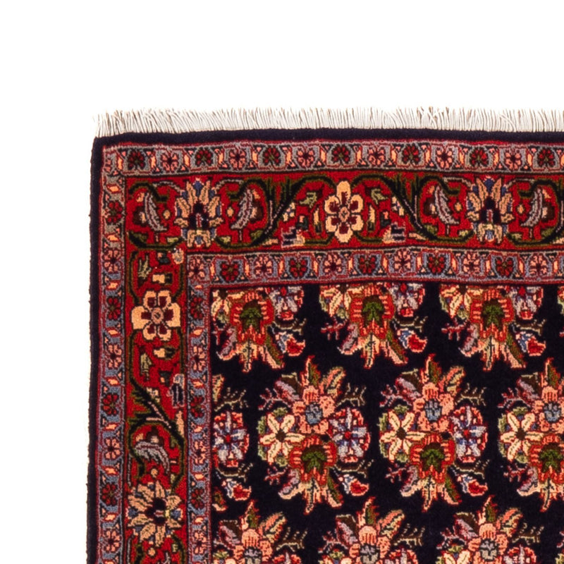 Tapis de couloir Tapis persan - Bidjar - 204 x 73 cm - bleu foncé