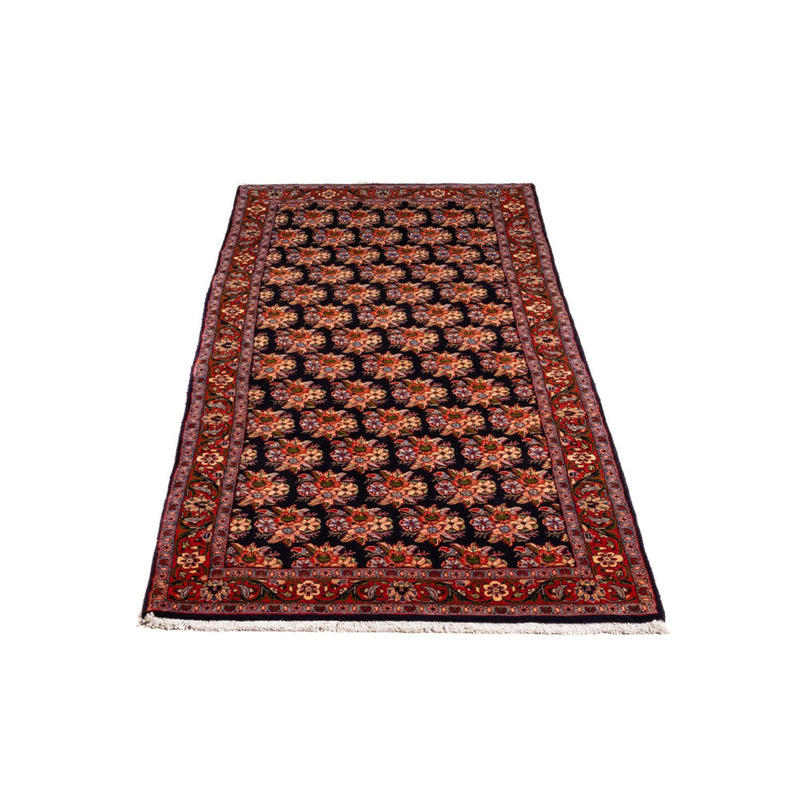 Tapis de couloir Tapis persan - Bidjar - 204 x 73 cm - bleu foncé