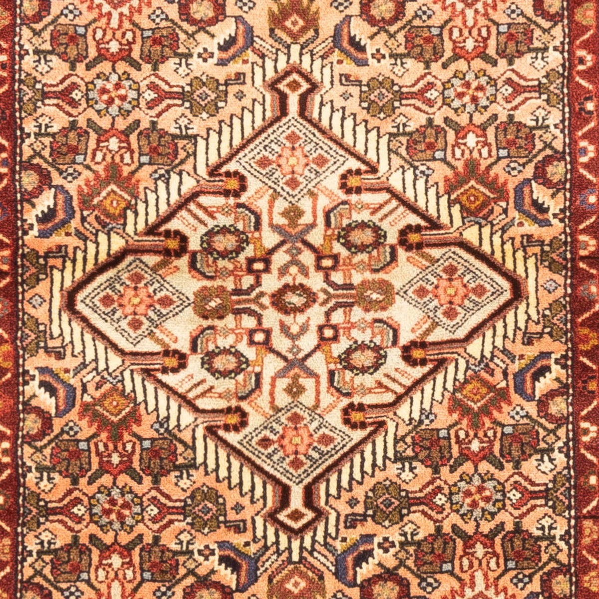 Tapis de couloir Tapis persan - Nomadic - 193 x 76 cm - rouge