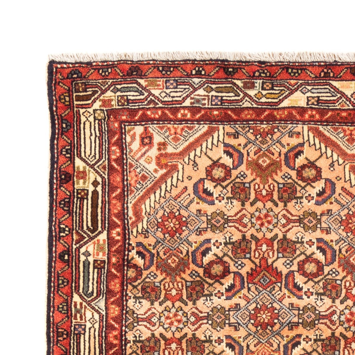 Tapis de couloir Tapis persan - Nomadic - 193 x 76 cm - rouge