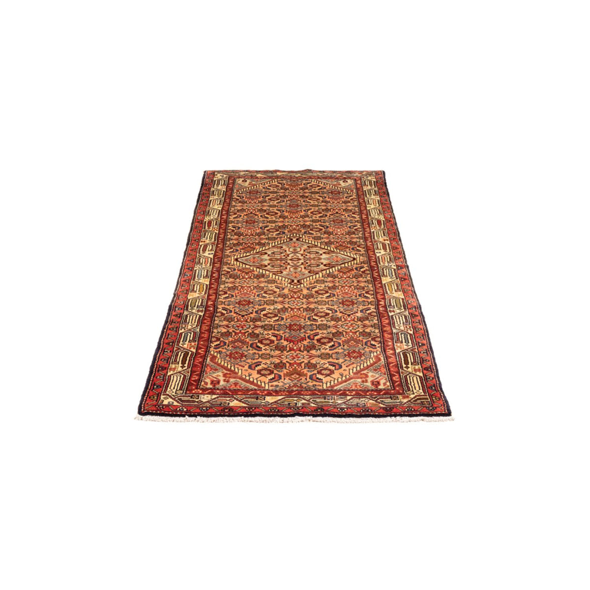 Tapis de couloir Tapis persan - Nomadic - 193 x 76 cm - rouge