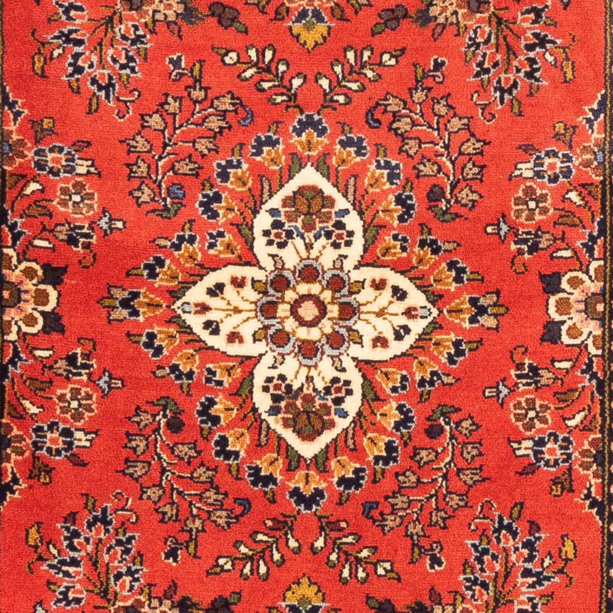 Tapis de couloir Tapis persan - Nomadic - 186 x 82 cm - saumon