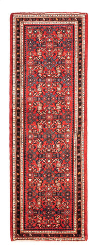 Tapis de couloir Tapis persan - Nomadic - 192 x 68 cm - rouge