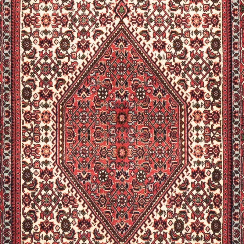 Tapis de couloir Tapis persan - Bidjar - 225 x 80 cm - crème
