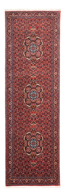 Tapis de couloir Tapis persan - Bidjar - 226 x 75 cm - rouge