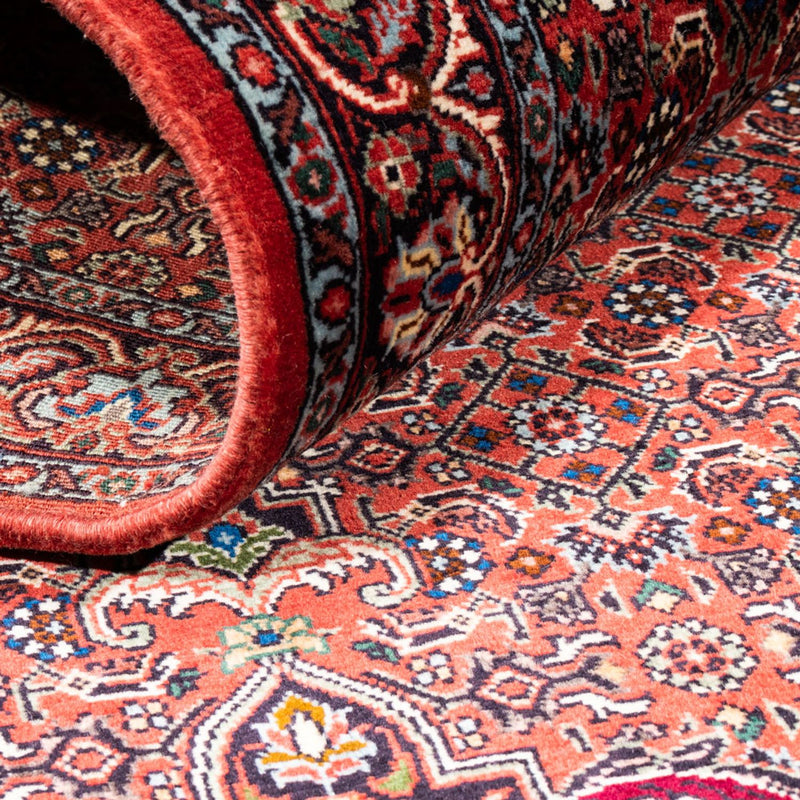 Tapis de couloir Tapis persan - Bidjar - 226 x 75 cm - rouge