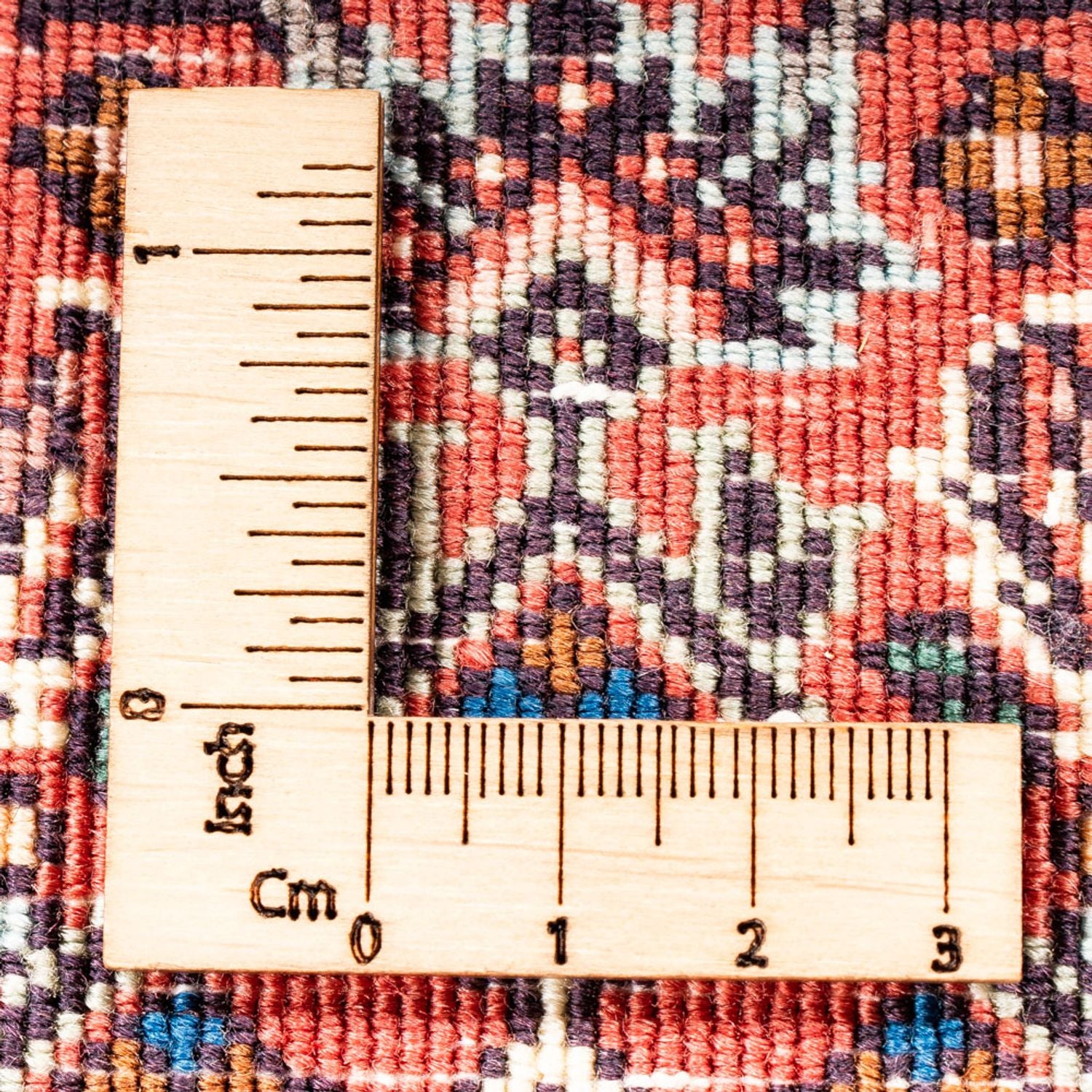 Tapis de couloir Tapis persan - Bidjar - 226 x 75 cm - rouge