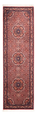 Tapis de couloir Tapis persan - Bidjar - 238 x 73 cm - rouge
