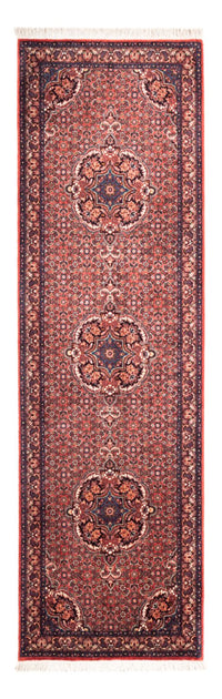 Tapis de couloir Tapis persan - Bidjar - 238 x 73 cm - rouge