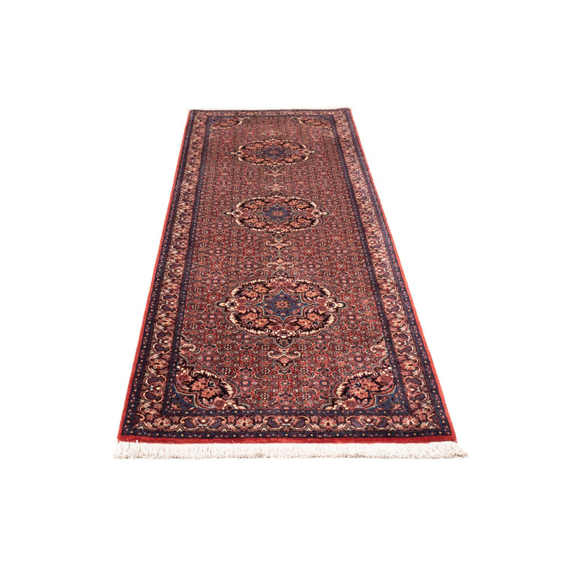 Tapis de couloir Tapis persan - Bidjar - 238 x 73 cm - rouge