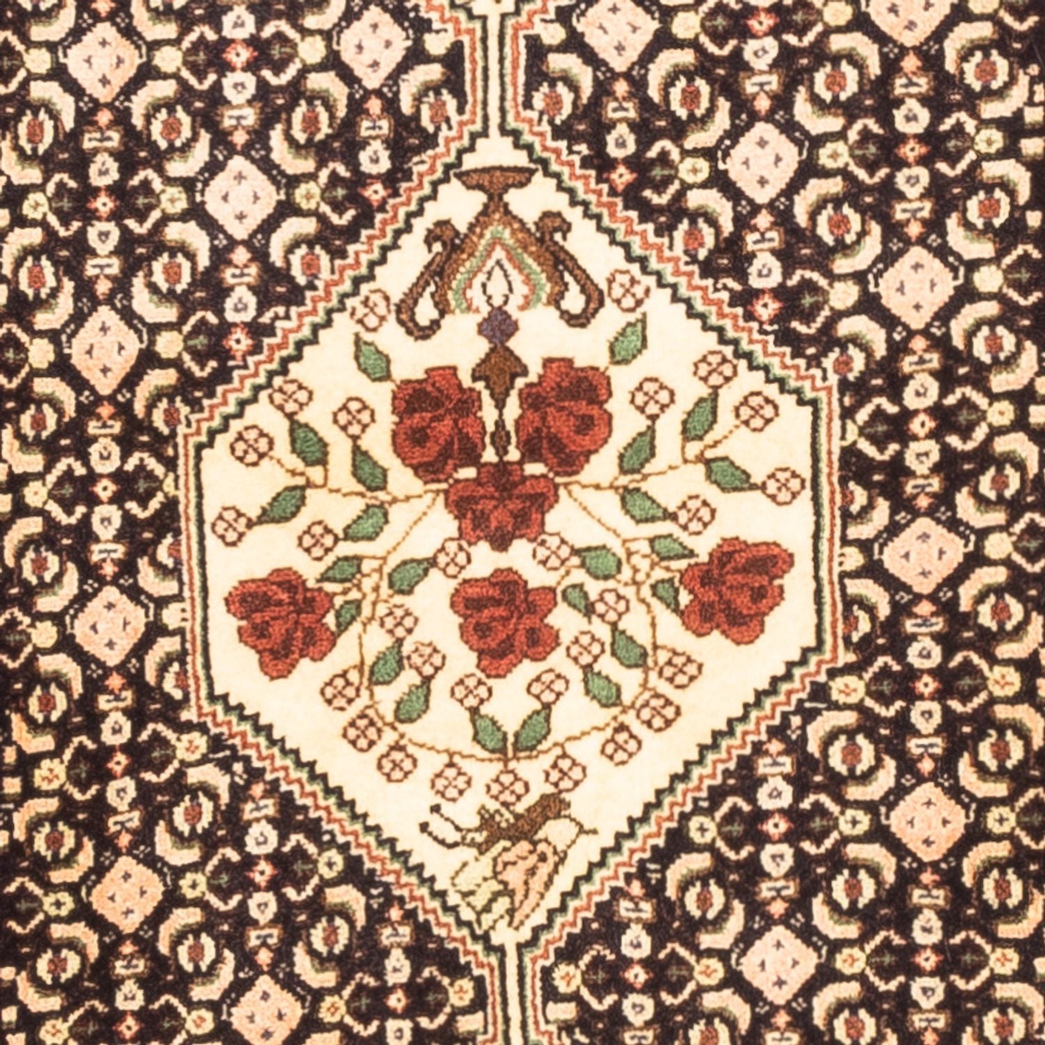 Tapis de couloir Tapis persan - Classique - 230 x 57 cm - crème