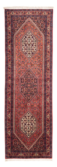 Tapis de couloir Tapis persan - Bidjar - 226 x 77 cm - rouge