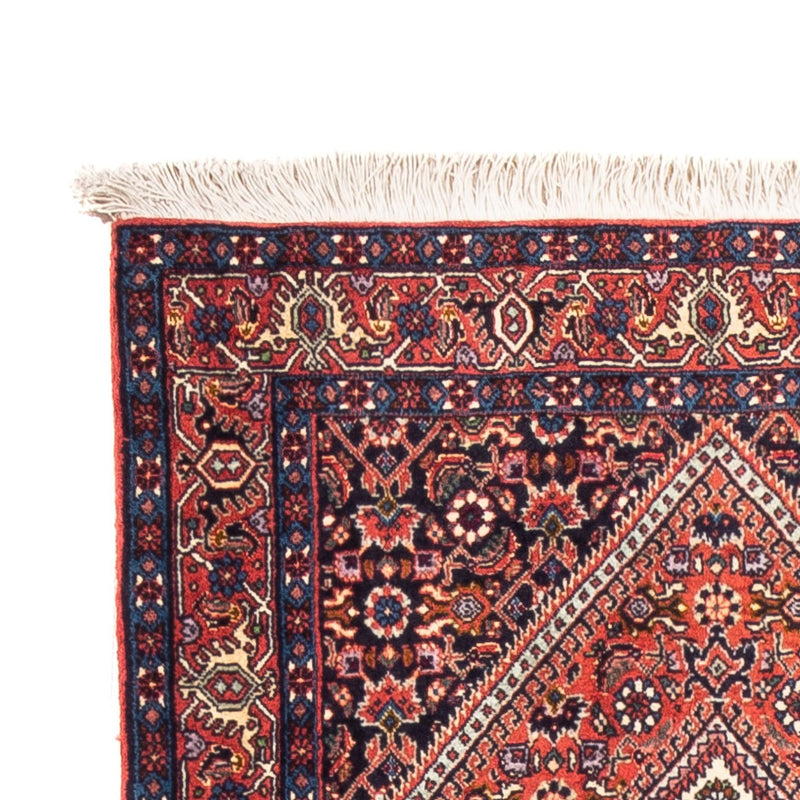 Tapis de couloir Tapis persan - Bidjar - 226 x 77 cm - rouge