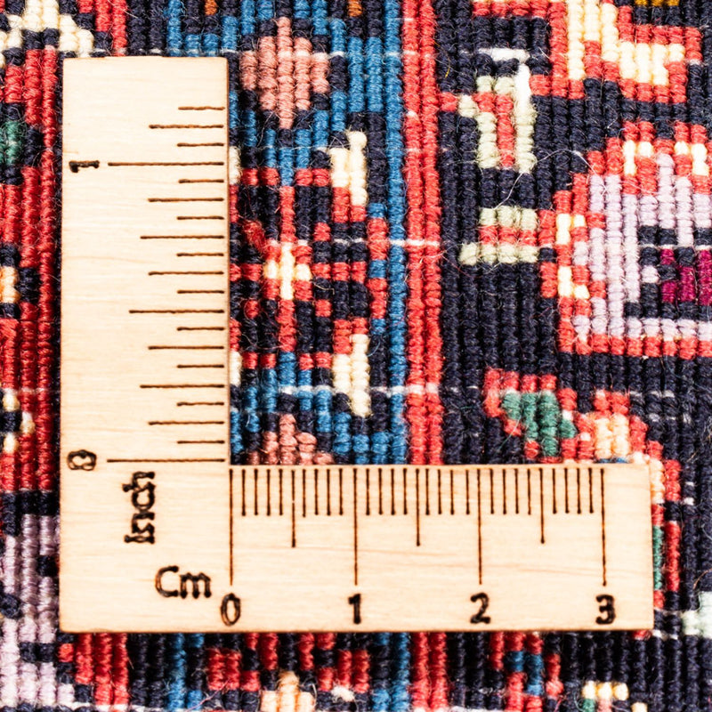 Tapis de couloir Tapis persan - Bidjar - 226 x 77 cm - rouge