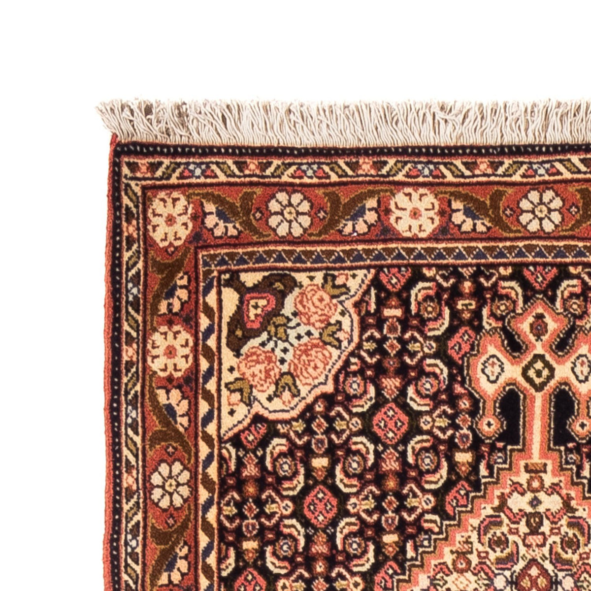 Tapis de couloir Tapis persan - Classique - 227 x 70 cm - beige foncé