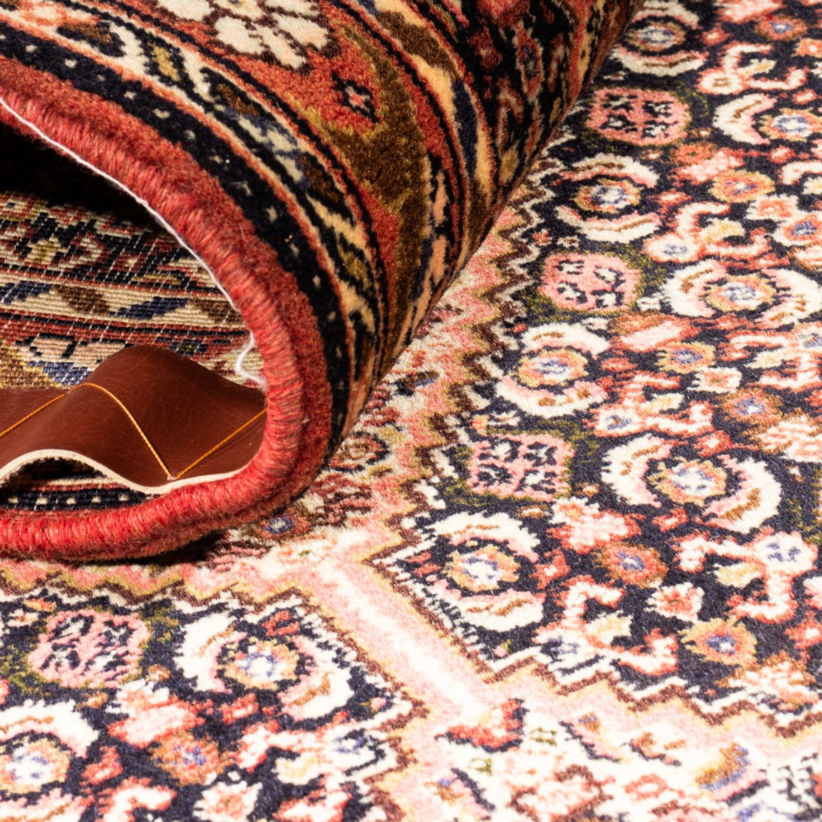 Tapis de couloir Tapis persan - Classique - 227 x 70 cm - beige foncé