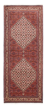 Tapis de couloir Tapis persan - Bidjar - 205 x 81 cm - rouge