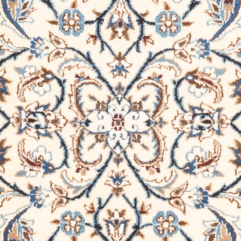 Tapis de couloir Tapis persan - Nain - 201 x 61 cm - crème