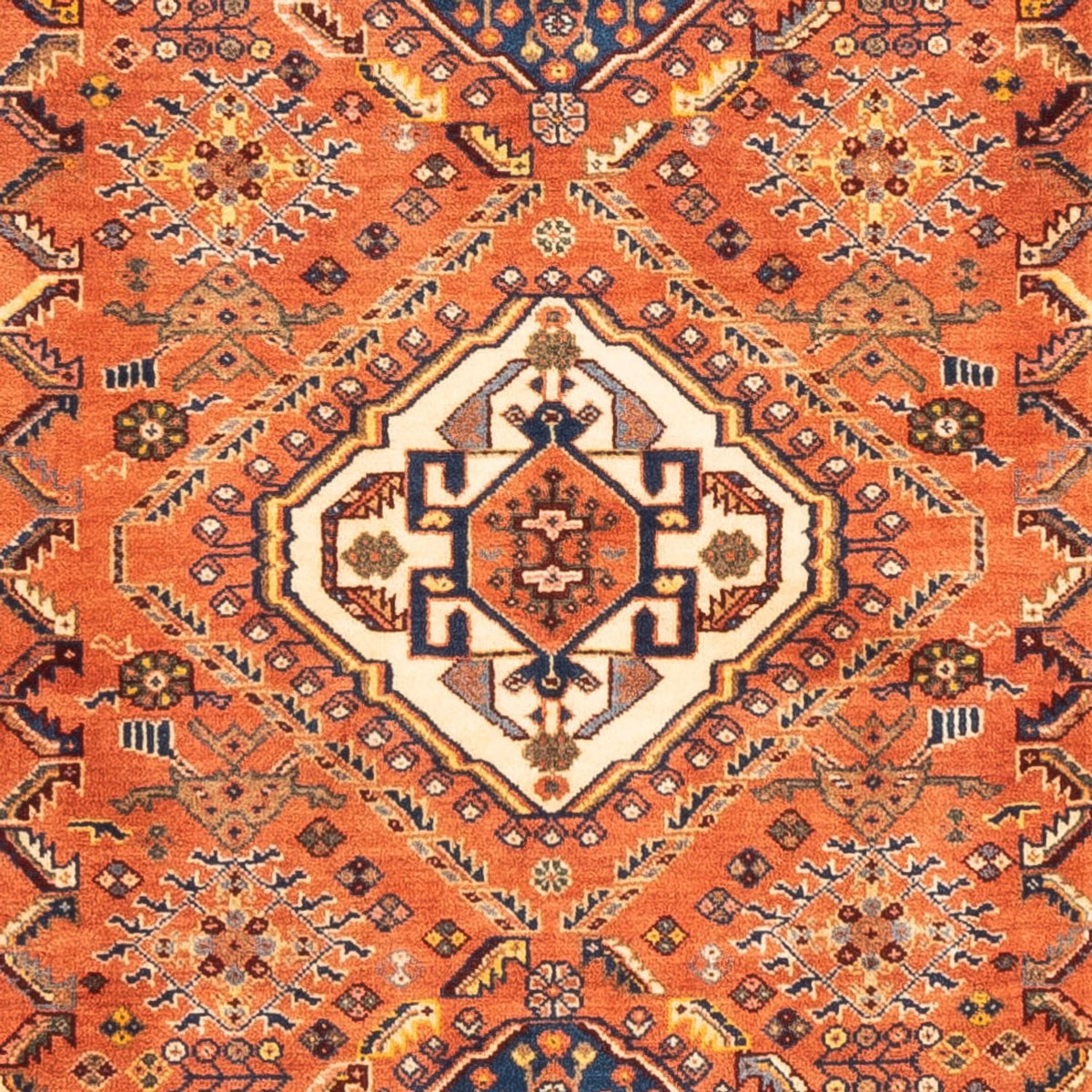 Tapis de couloir Tapis Gabbeh - Persan Kashkuli - 195 x 84 cm - rouge