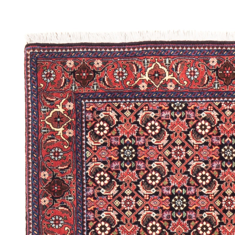 Tapis de couloir Tapis persan - Bidjar - 189 x 82 cm - rouge clair
